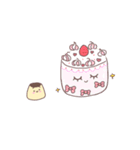 ちびちびプリン（個別スタンプ：34）