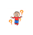 万知くんのドットスタンプ（個別スタンプ：4）