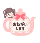 モノトーンTwinちゃん（個別スタンプ：7）