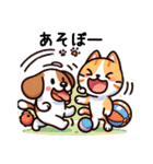 色々な犬と猫の可愛いスタンプ（個別スタンプ：30）