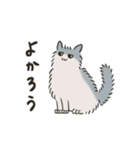 偉そうな猫さん（個別スタンプ：2）