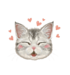 マンチカン子猫◇表情32パターン/リアル系（個別スタンプ：1）