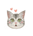 マンチカン子猫◇表情32パターン/リアル系（個別スタンプ：2）