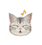 マンチカン子猫◇表情32パターン/リアル系（個別スタンプ：5）