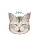 マンチカン子猫◇表情32パターン/リアル系（個別スタンプ：6）