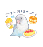 aoamoインコの敬語1（個別スタンプ：14）