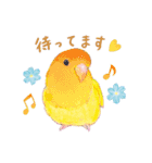 aoamoインコの敬語1（個別スタンプ：22）