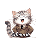 サイベリアンのかわいい子猫（個別スタンプ：3）