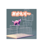 猫の日常会話@（個別スタンプ：14）