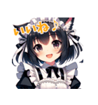 かわいいねこみみ少女（個別スタンプ：8）