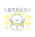 黄色スノーマン3【推し活・オタ活】（個別スタンプ：16）