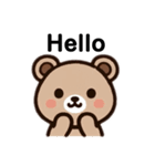 Bear-English（個別スタンプ：1）