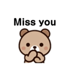 Bear-English（個別スタンプ：12）