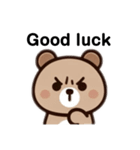 Bear-English（個別スタンプ：13）