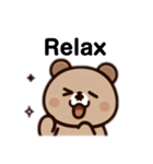 Bear-English（個別スタンプ：19）