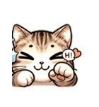 仔猫ムギにゃんのLINEスタンプ（個別スタンプ：1）