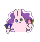 推し活KPOPうさぎ（個別スタンプ：34）