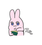 推し活KPOPうさぎ（個別スタンプ：35）