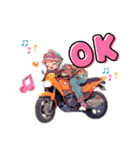 バイクLOVE  LIFE  ☆（個別スタンプ：3）