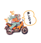 バイクLOVE  LIFE  ☆（個別スタンプ：8）