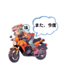 バイクLOVE  LIFE  ☆（個別スタンプ：9）