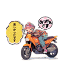 バイクLOVE  LIFE  ☆（個別スタンプ：11）