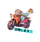 バイクLOVE  LIFE  ☆（個別スタンプ：18）