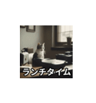 仕事猫 あいさつ（個別スタンプ：19）