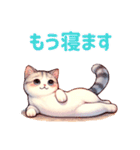 猫達と一緒に（個別スタンプ：19）