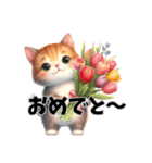 猫だもの (Spring ver.）（個別スタンプ：6）