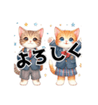 猫だもの (Spring ver.）（個別スタンプ：9）