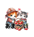 猫だもの (Spring ver.）（個別スタンプ：13）