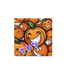 ハロウィンよう野菜（個別スタンプ：5）