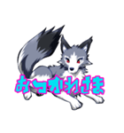 Wolf ＆ Puppy（個別スタンプ：5）