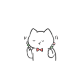 赤推しねこ(春)（個別スタンプ：10）