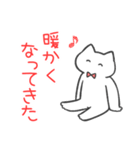 赤推しねこ(春)（個別スタンプ：34）