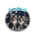 ずっと使える【敬語】猫♡花＆sweets（個別スタンプ：3）