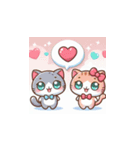 *毎日使える*LOVEねこスタンプ（個別スタンプ：11）