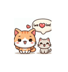 *毎日使える*LOVEねこスタンプ（個別スタンプ：13）