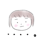 泣き笑い。表情豊かな女の子（個別スタンプ：23）