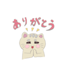 おこげ色ねこスタンプ（文字あり）（個別スタンプ：28）