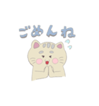 おこげ色ねこスタンプ（文字あり）（個別スタンプ：36）