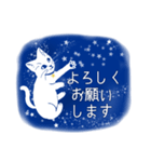 星空猫（個別スタンプ：3）