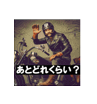 バイク乗り（男性・ツーリング用）（個別スタンプ：5）