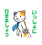 サラリーマン猫田氏の「誘い誘われ言葉」（個別スタンプ：7）