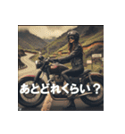 バイク乗り（ツーリング用）（個別スタンプ：21）