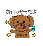 トイプードル⭐️SORAのきもち（個別スタンプ：30）