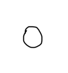6歳児の字あ〜のまで（個別スタンプ：36）
