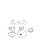 ゆるゆるねこちゃんの1にち（個別スタンプ：6）