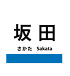 東海道本線5・北陸本線(敦賀-米原-京都)（個別スタンプ：11）